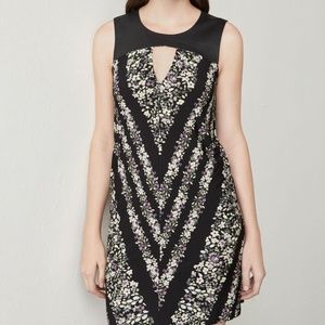 BCBGMAXAZRIA Lane Floral Tunic Dress